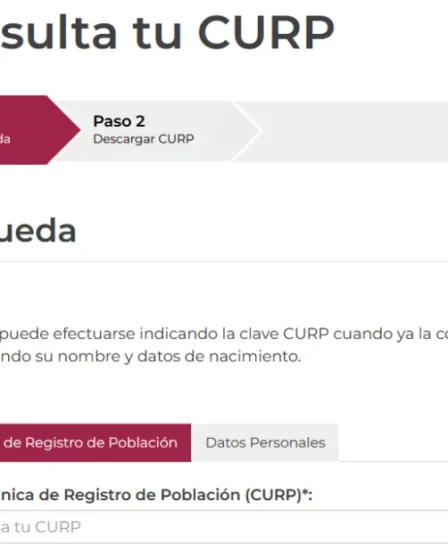 Consultar CURP