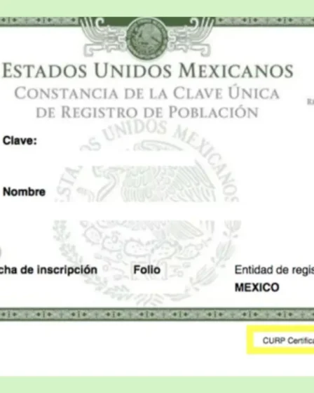 Obtener la CURP certificada